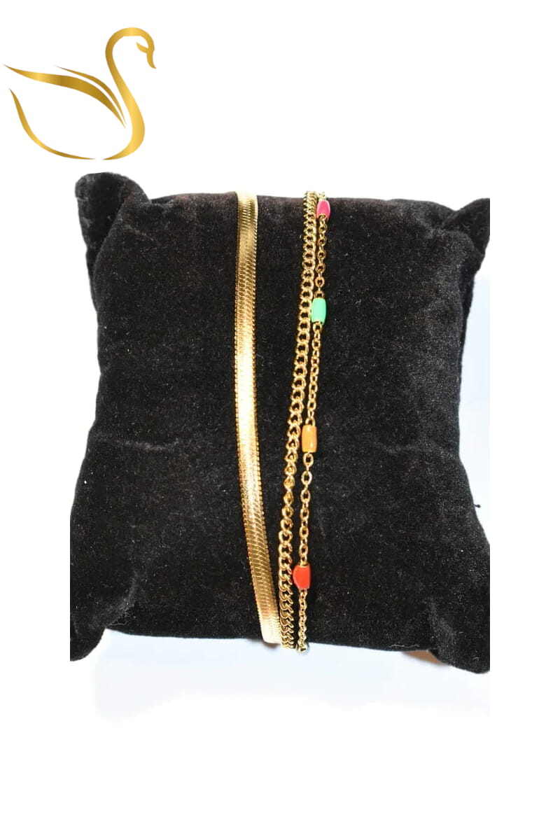 Grossiste Emma Fantaisies - Bracelet plat Or
