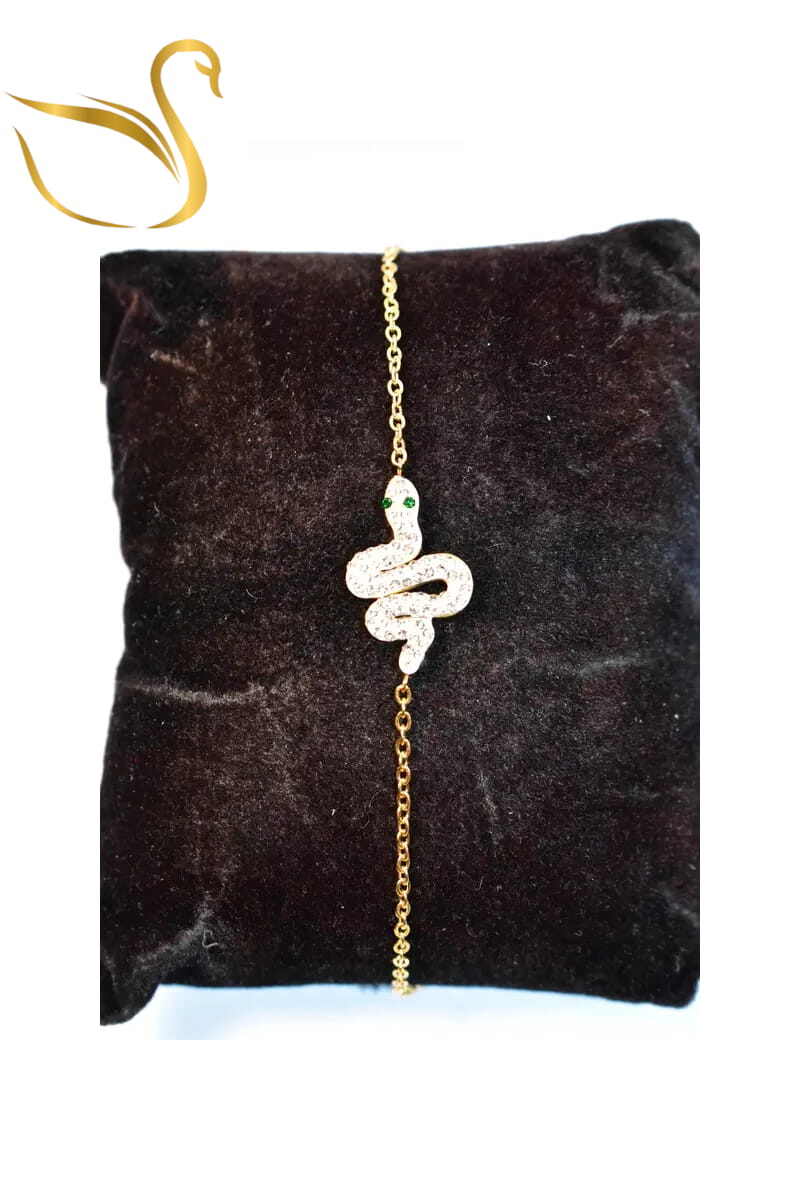 Grossiste Emma Fantaisies - Bracelet serpent Or