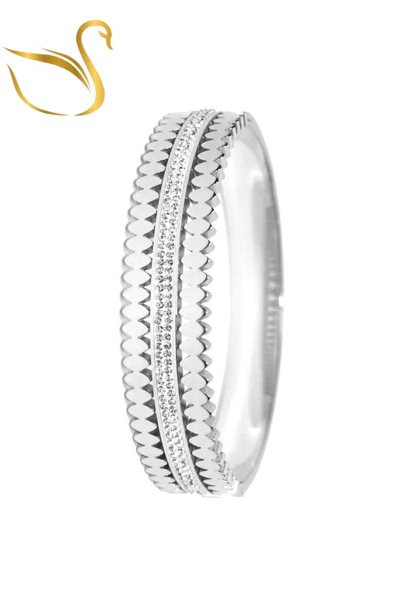 Grossiste Emma Fantaisies - Jonc bracelet Argent