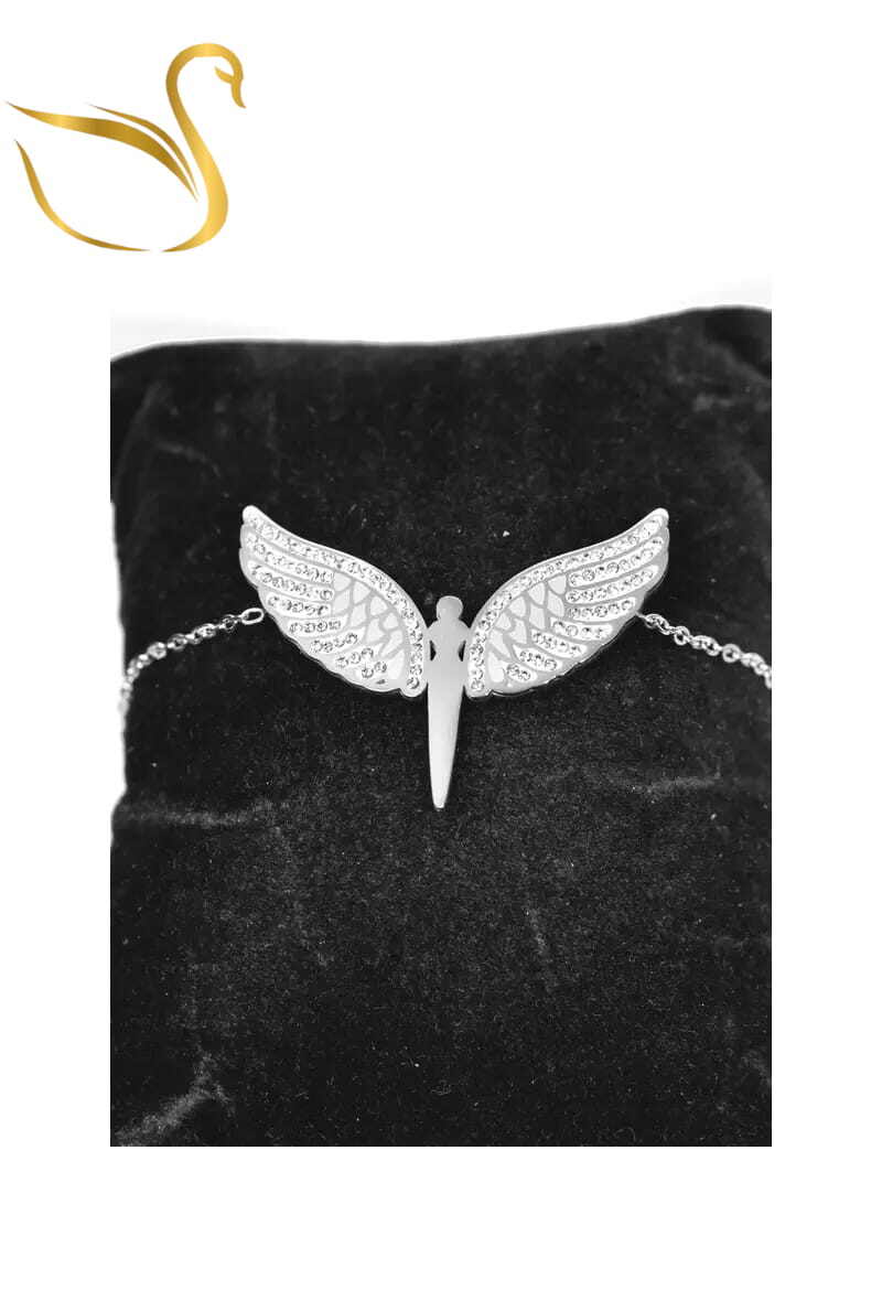 Grossiste Emma Fantaisies - Bracelet ange Argent