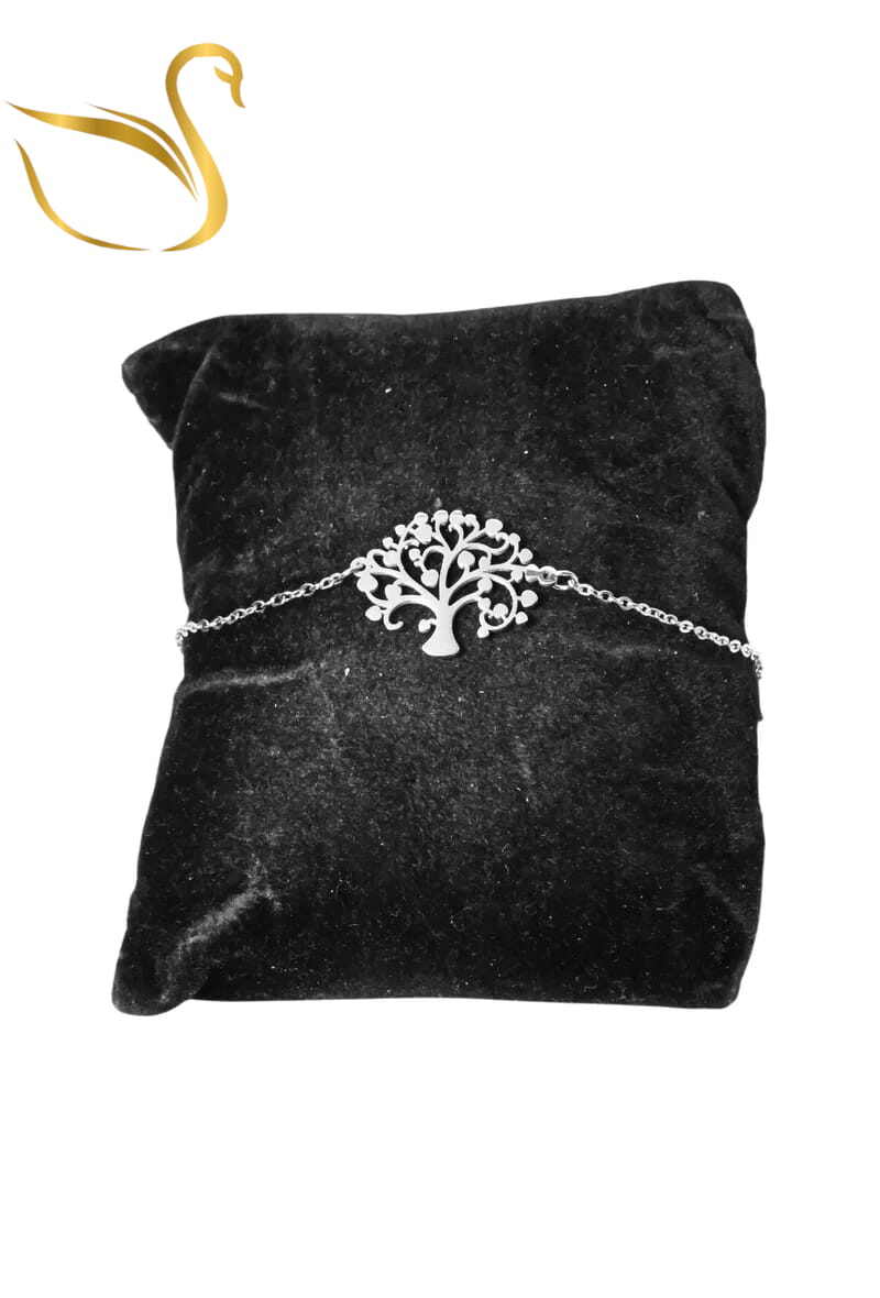 Grossiste Emma Fantaisies - Bracelet arbre de la vie Argent