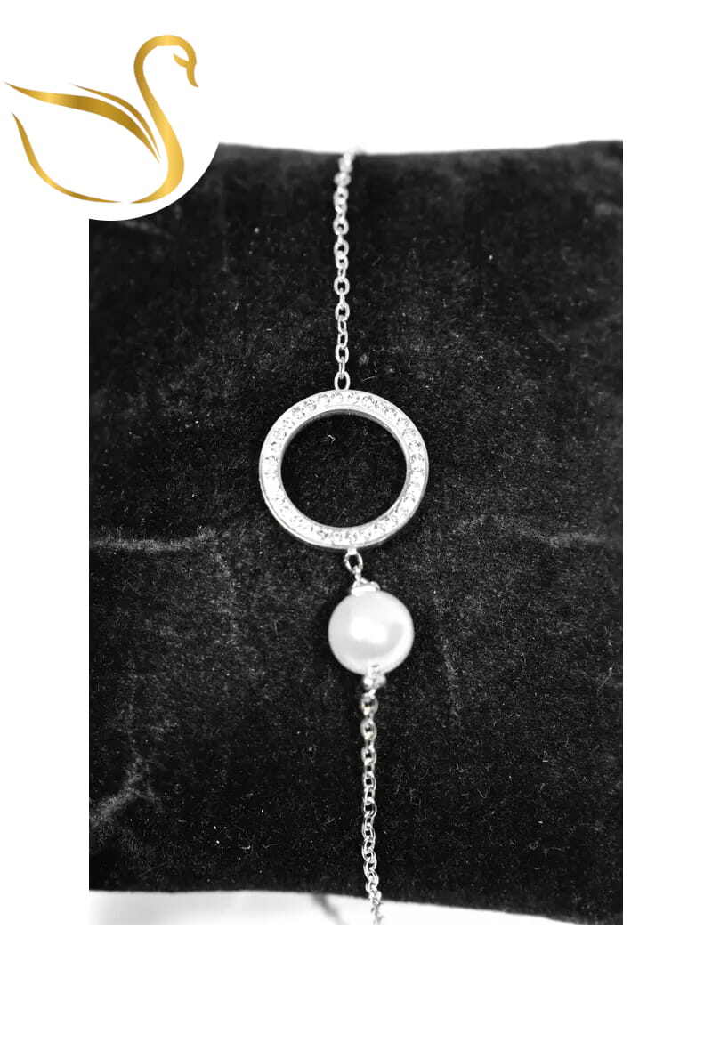 Grossiste Emma Fantaisies - Bracelet perle Argent