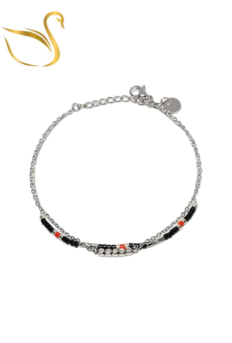 Grossiste Emma Fantaisies - Bracelet double rangs