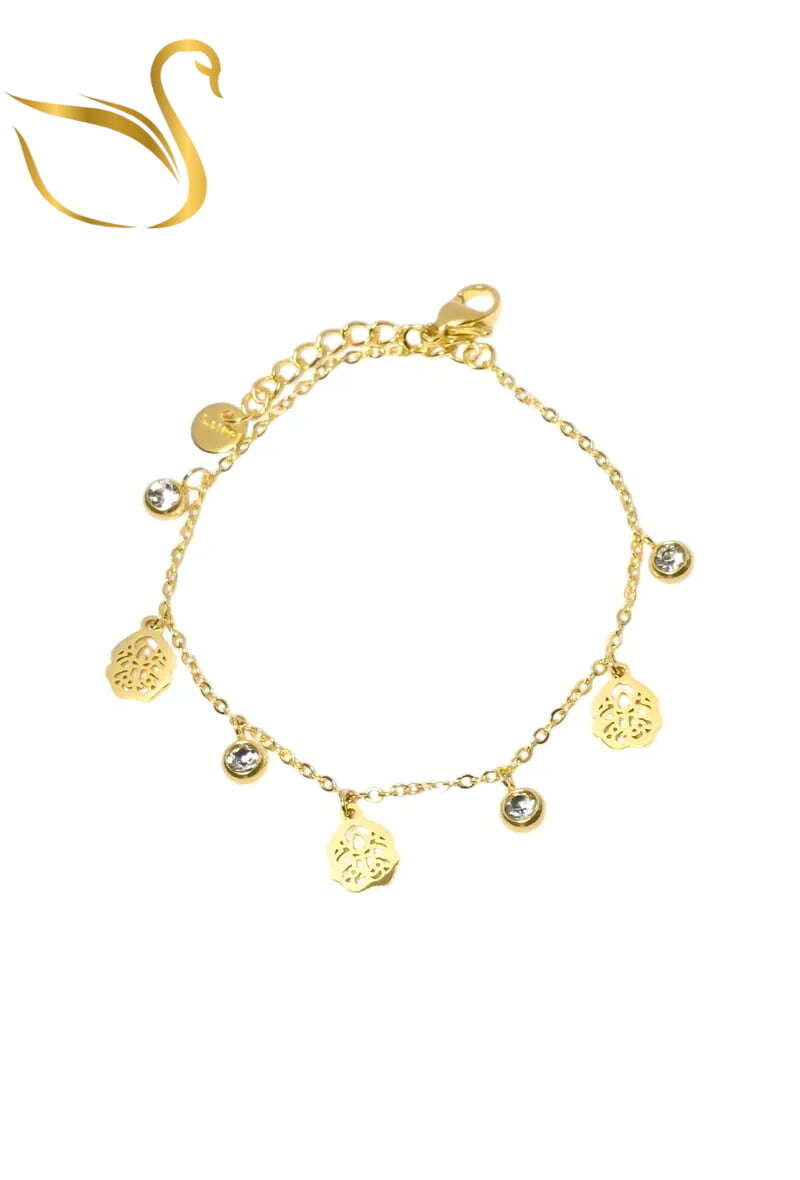 Grossiste Emma Fantaisies - Bracelet fleur