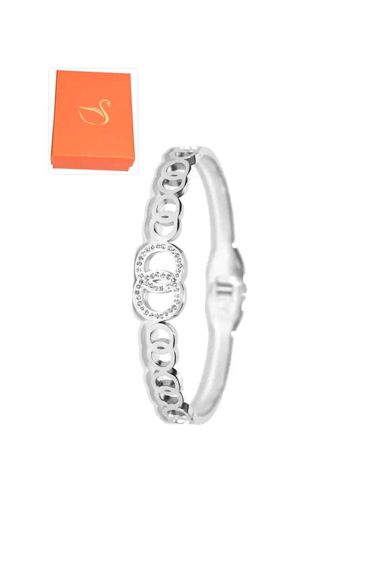 Grossiste Emma Fantaisies - Coffret cadeaux jonc infini Argent