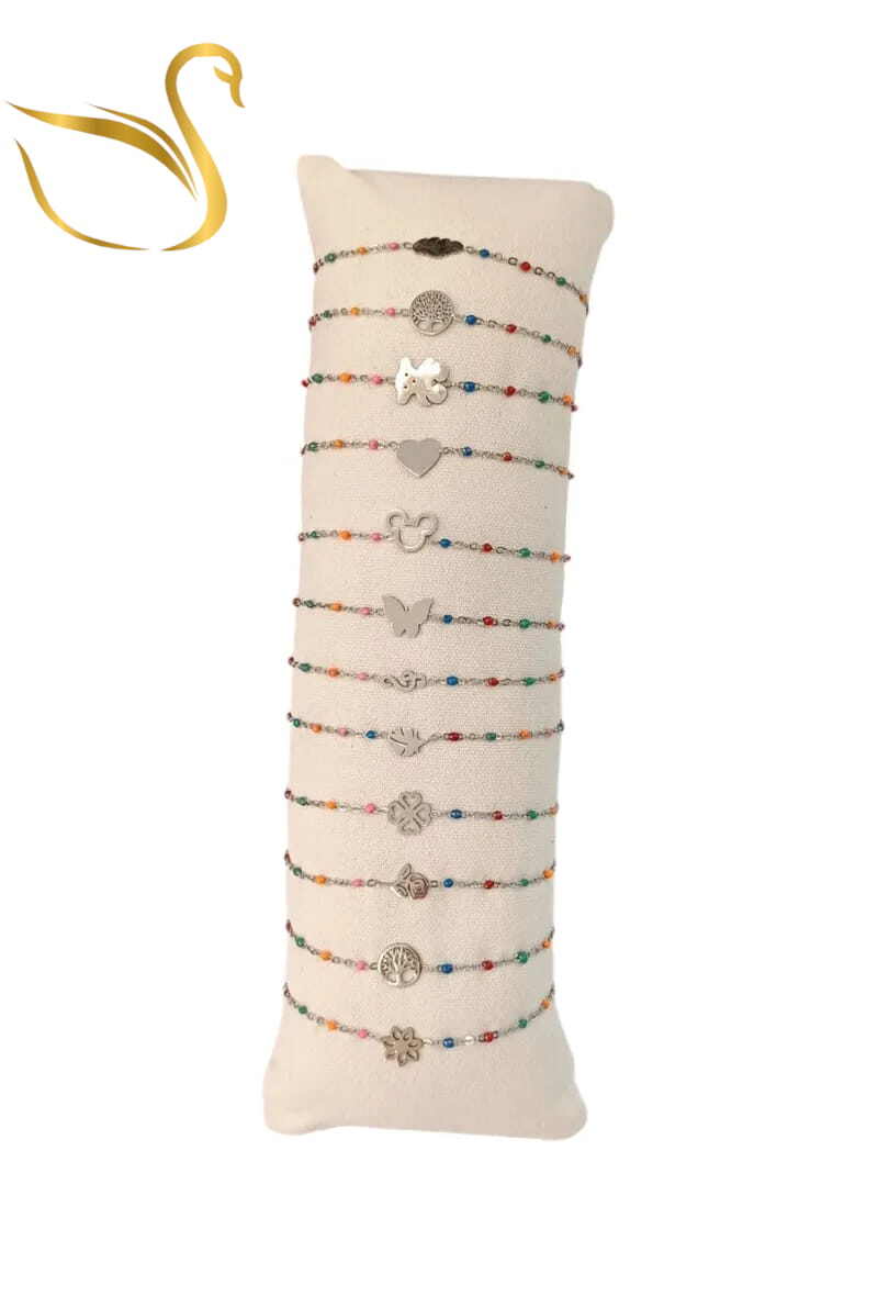Grossiste Emma Fantaisies - Bracelet avec présentoire Argent