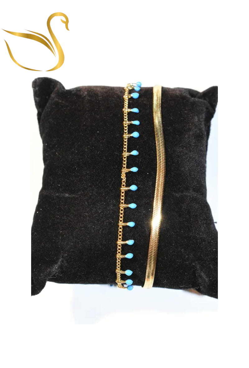 Grossiste Emma Fantaisies - Bracelet plat Or