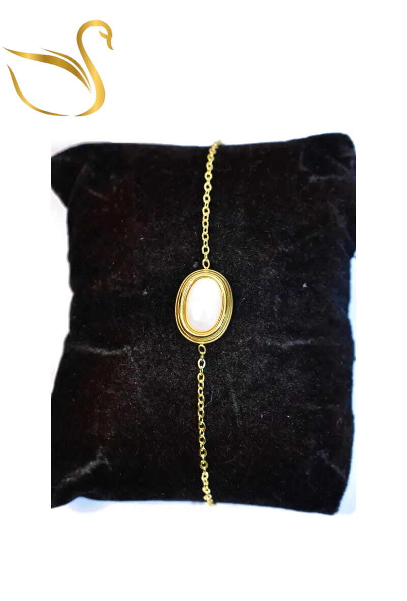 Grossiste Emma Fantaisies - Bracelet ovale Or