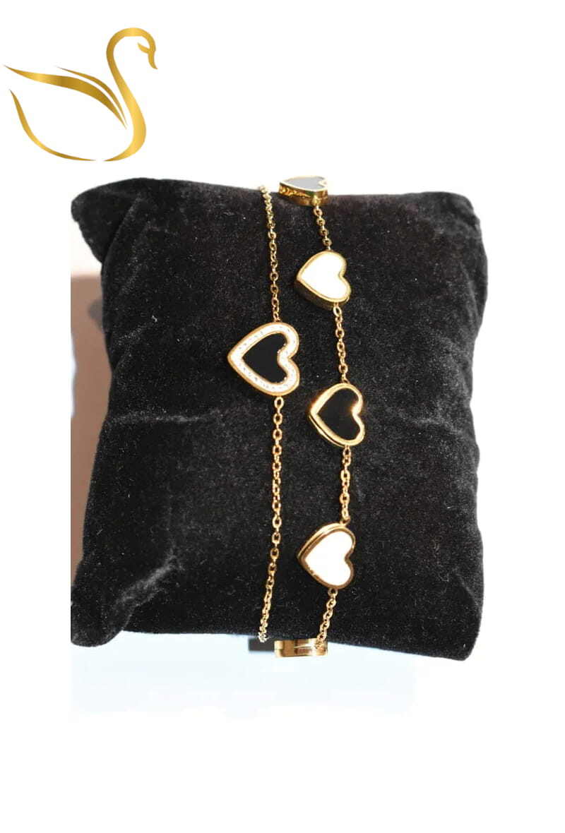 Grossiste Emma Fantaisies - Bracelet Coeur Or