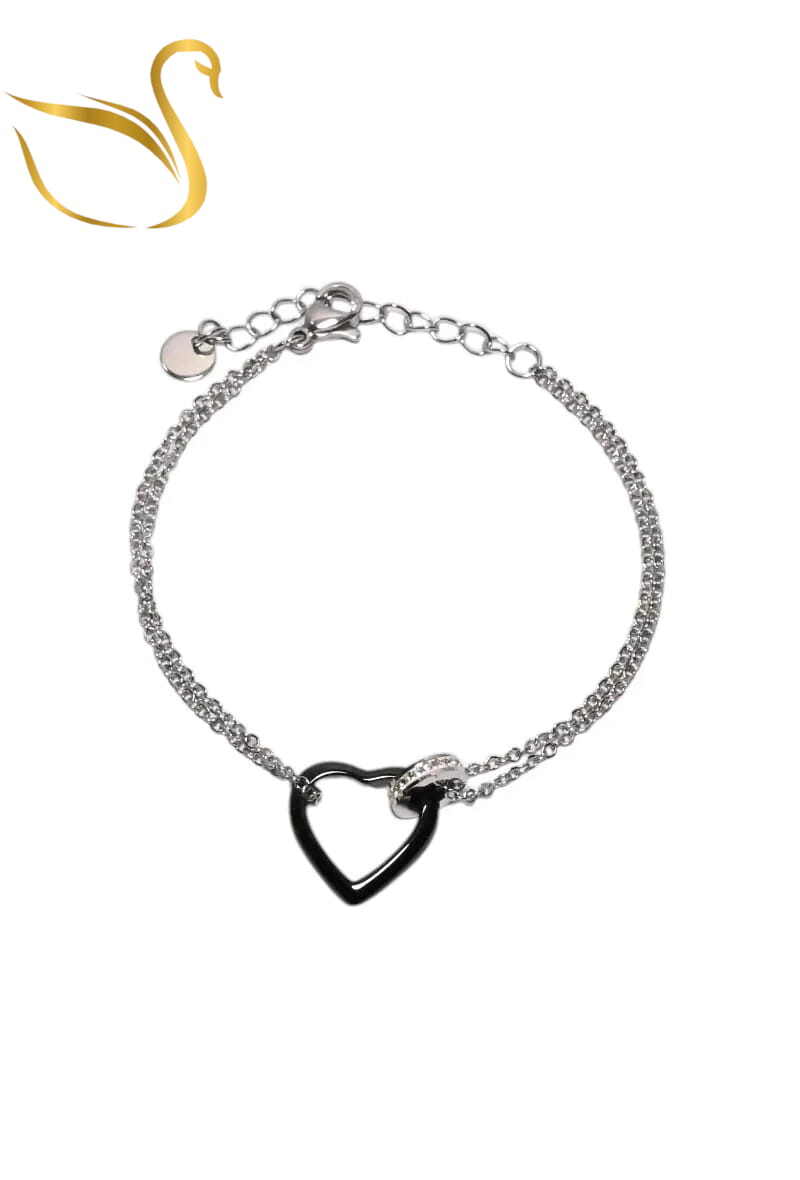 Grossiste Emma Fantaisies - Bracelet céramique Argent