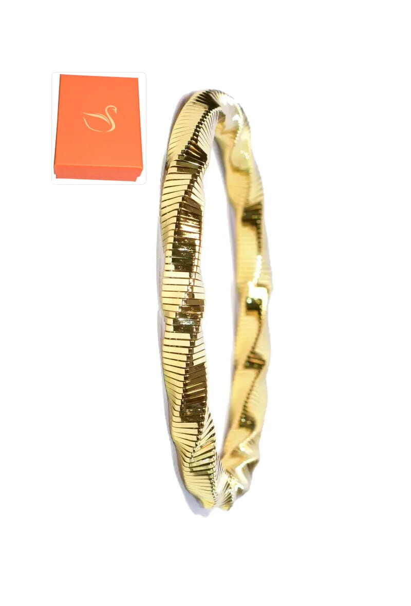 Grossiste Emma Fantaisies - Coffret cadeaux jonc bracelet Or