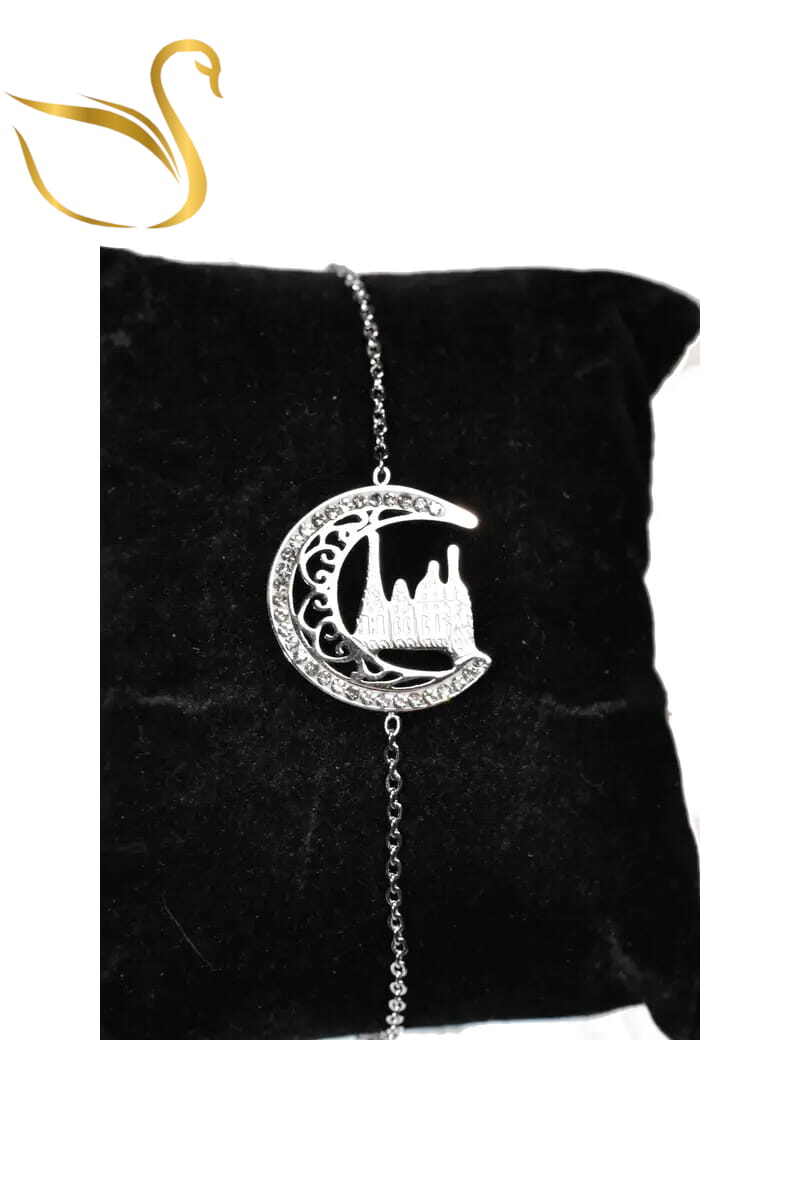 Grossiste Emma Fantaisies - Bracelet Mosquée Fatma Argent