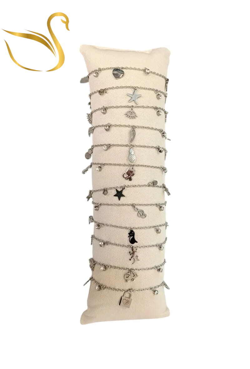 Grossiste Emma Fantaisies - Bracelet avec présentoire Argent