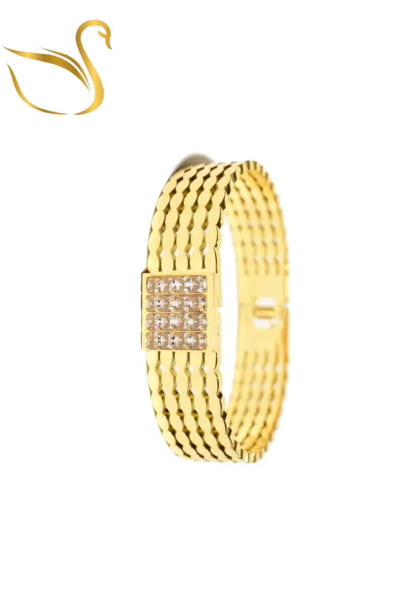 Grossiste Emma Fantaisies - Jonc bracelet Or