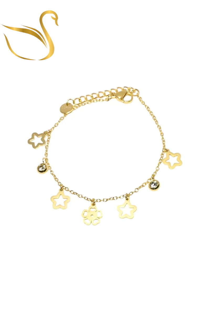 Grossiste Emma Fantaisies - Bracelet fleur