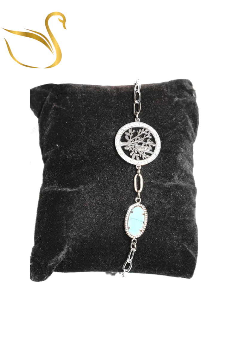 Grossiste Emma Fantaisies - Bracelet arbre de la vie Argent
