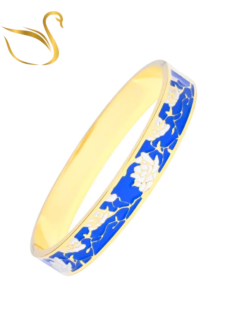 Grossista Emma Fantaisies - Bracciale Thai Colorato in Oro