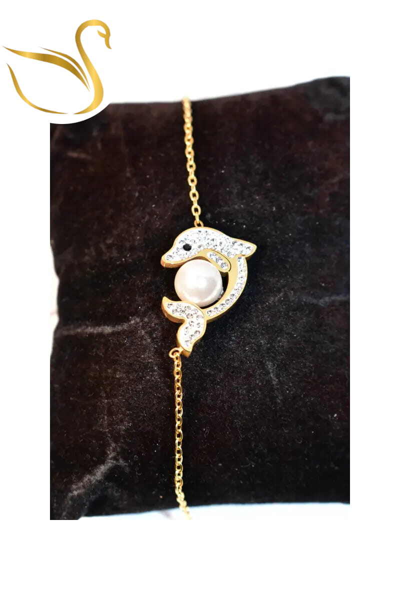 Grossiste Emma Fantaisies - Bracelet dauphin Or