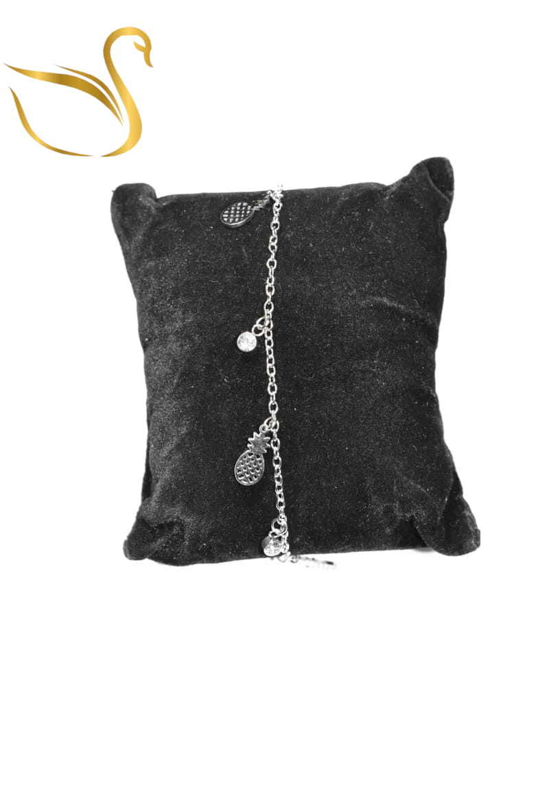Grossiste Emma Fantaisies - Bracelet ananas Argent
