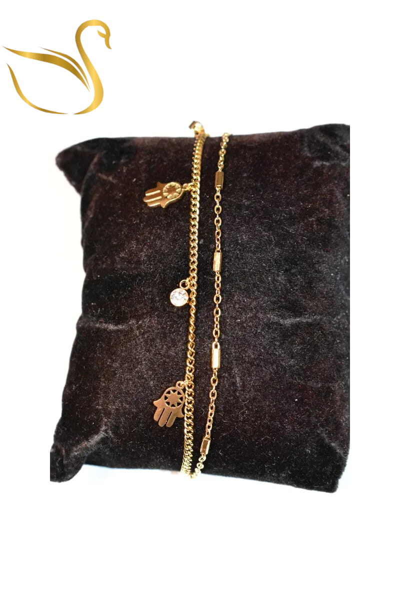 Grossiste Emma Fantaisies - Bracelet main de Fatma Or