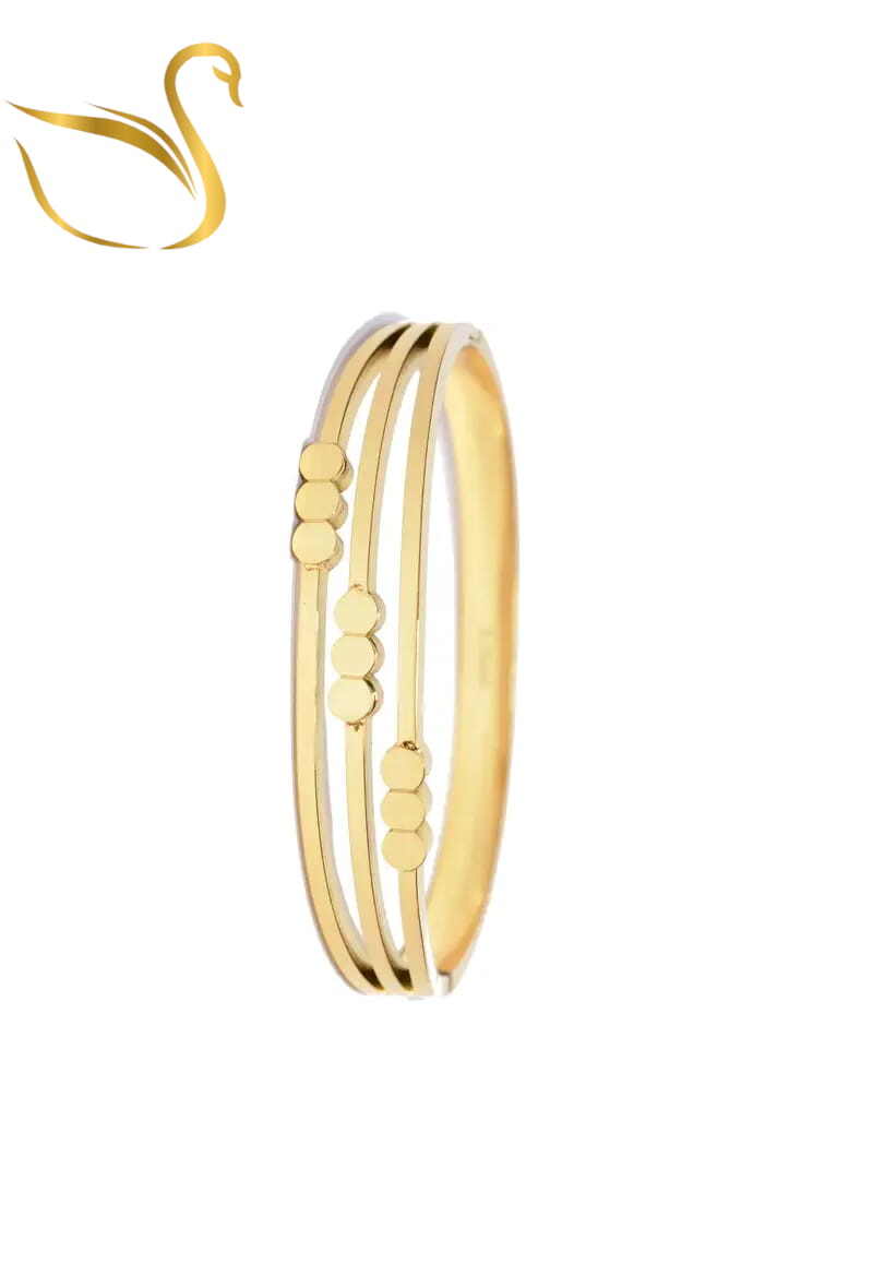 Grossiste Emma Fantaisies - Jonc bracelet Or