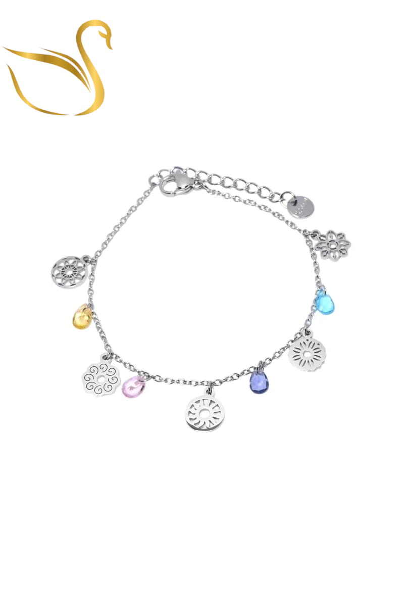 Grossiste Emma Fantaisies - Bracelet breloque Argent