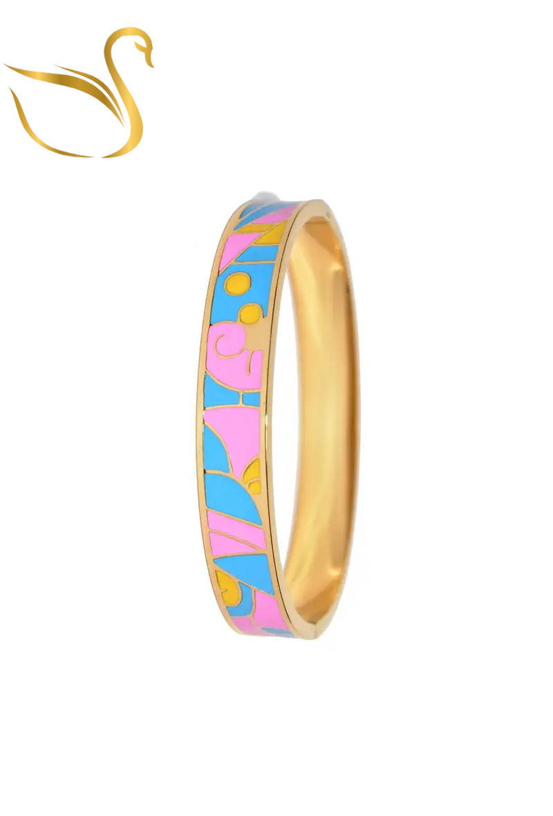 Grossista Emma Fantaisies - Bracciale tailandese dorato e colorato