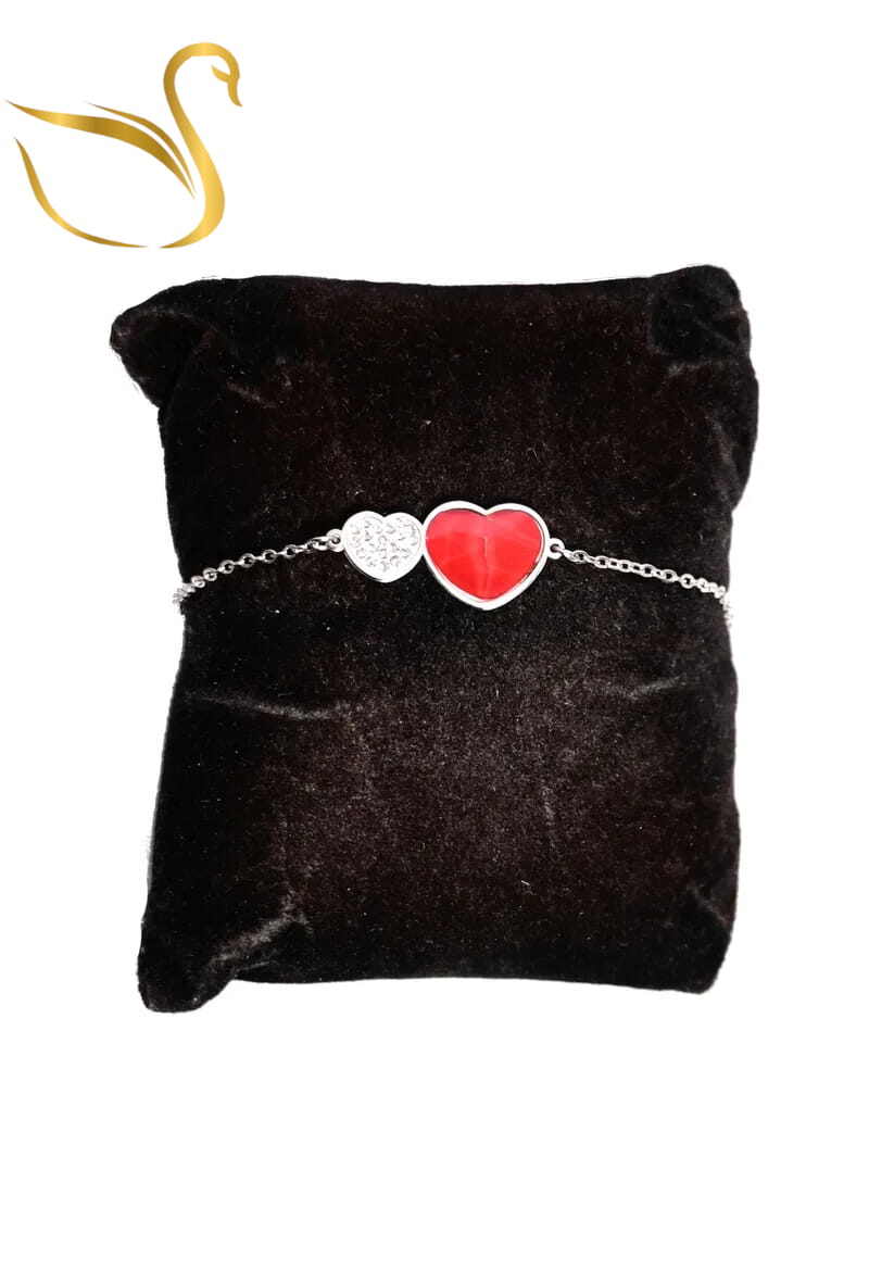 Grossiste Emma Fantaisies - Bracelet Coeur Argent