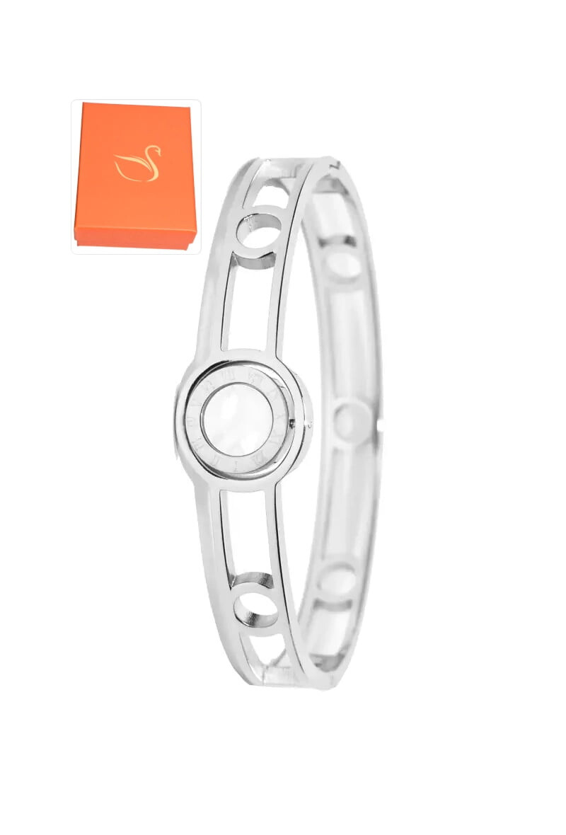 Wholesaler Emma Fantaisies - Gift box with Roman numeral bangle