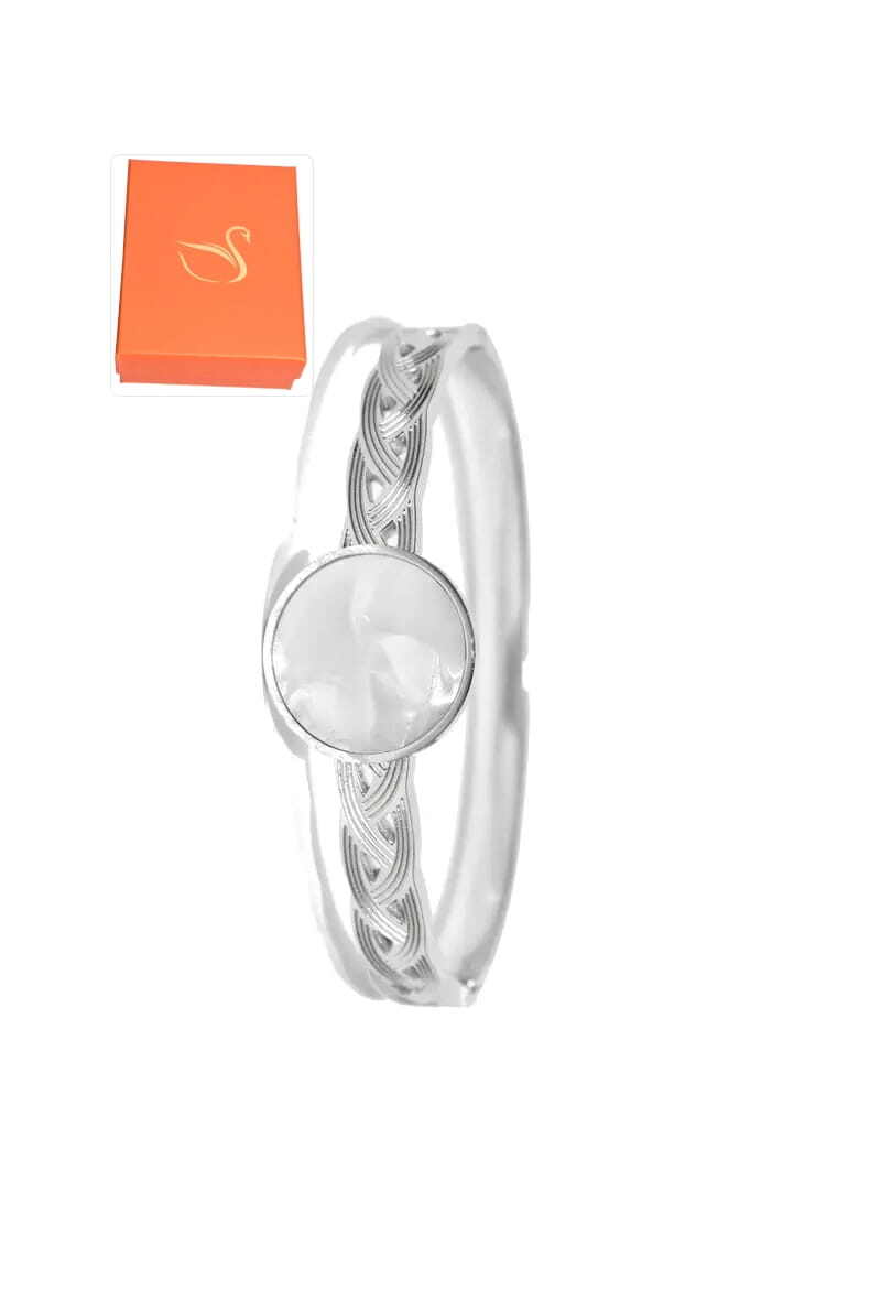 Grossiste Emma Fantaisies - Coffret cadeaux jonc Coeur Argent