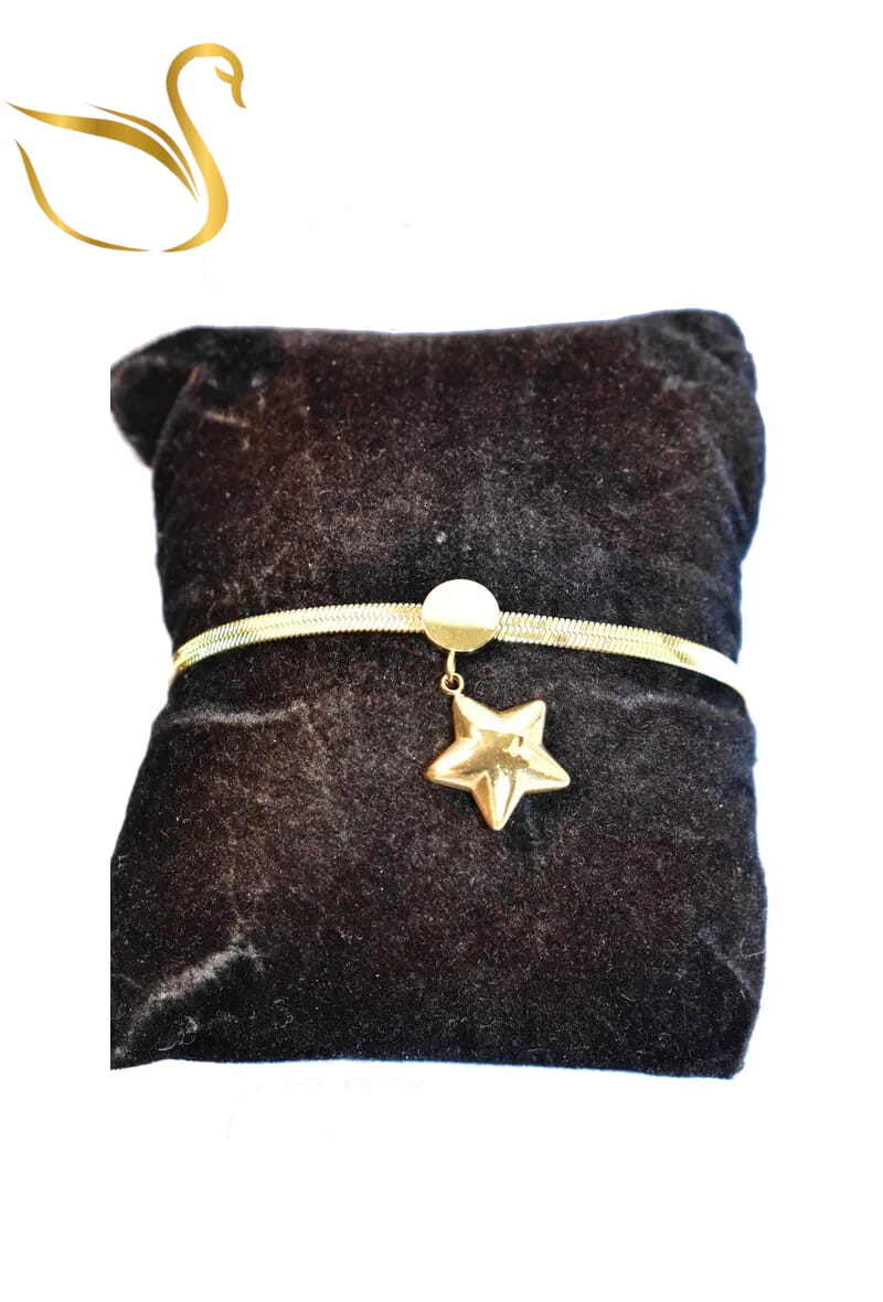 Grossiste Emma Fantaisies - Bracelet étoile Or