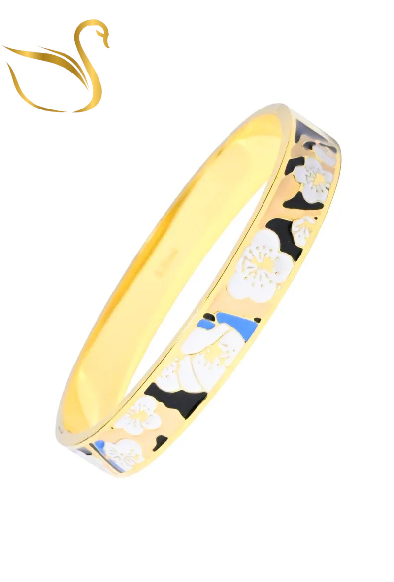 Grossista Emma Fantaisies - Bracciale thailandese colorato in oro