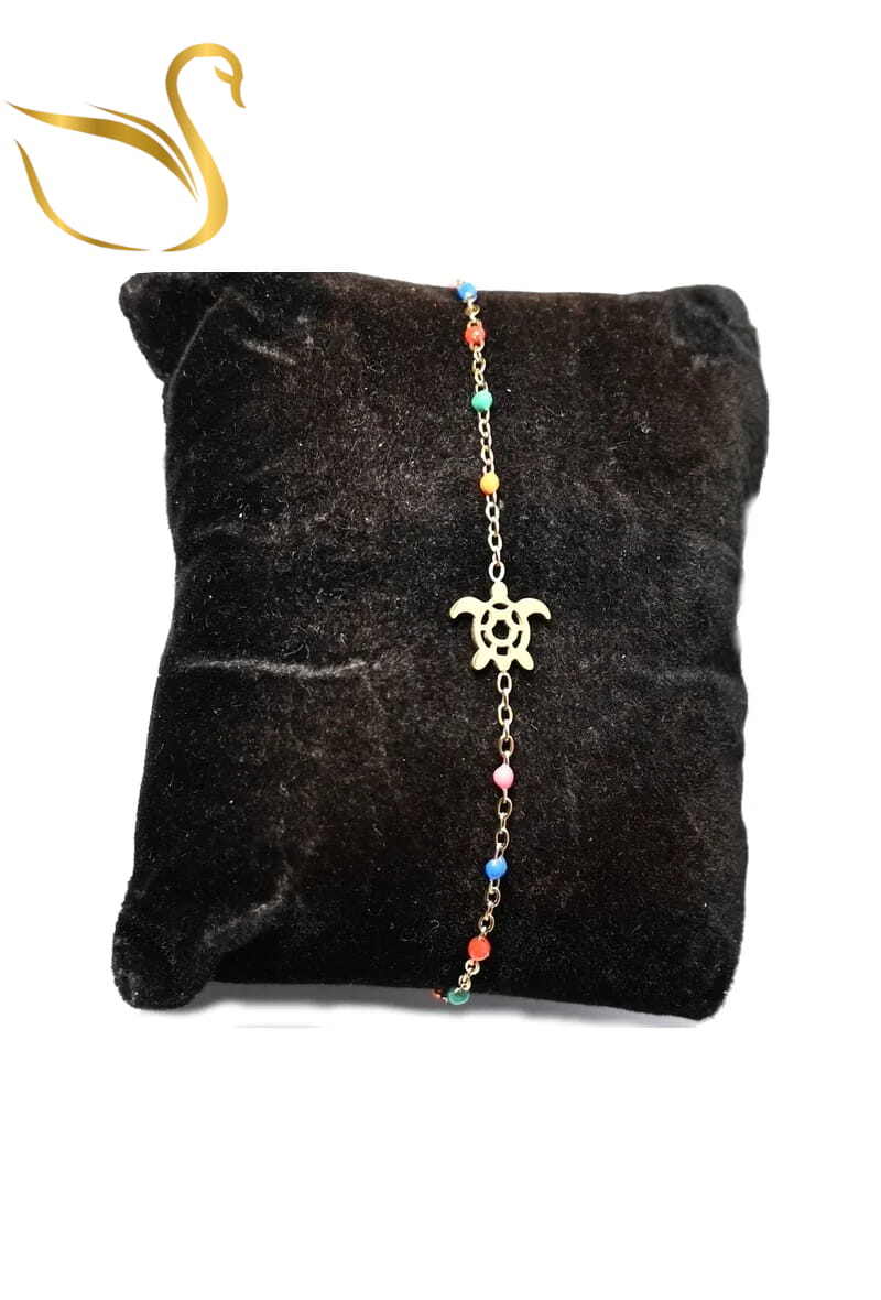 Grossiste Emma Fantaisies - Bracelet tortue Or