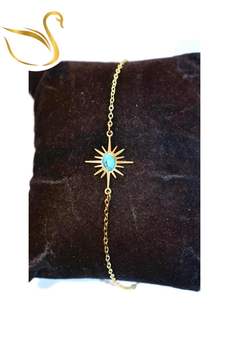 Grossiste Emma Fantaisies - Bracelet soleil Or