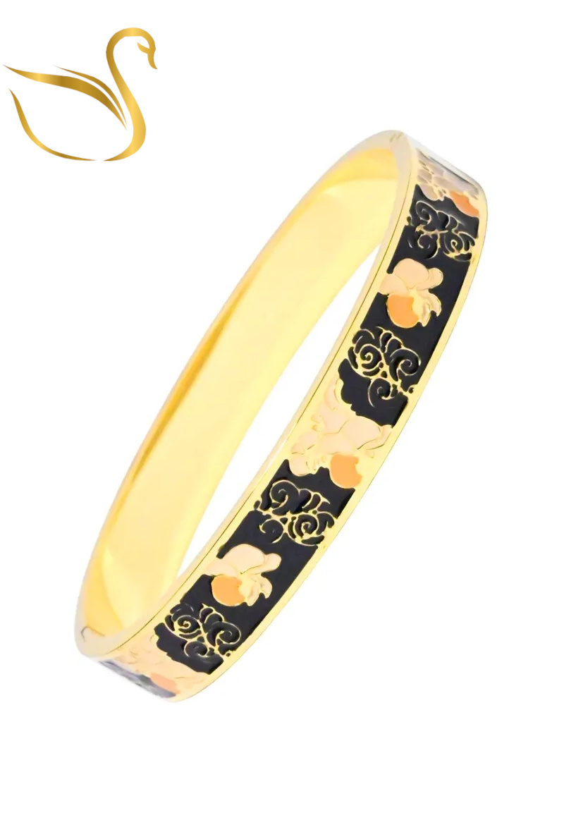Grossista Emma Fantaisies - Bracciale tailandese colorato in oro
