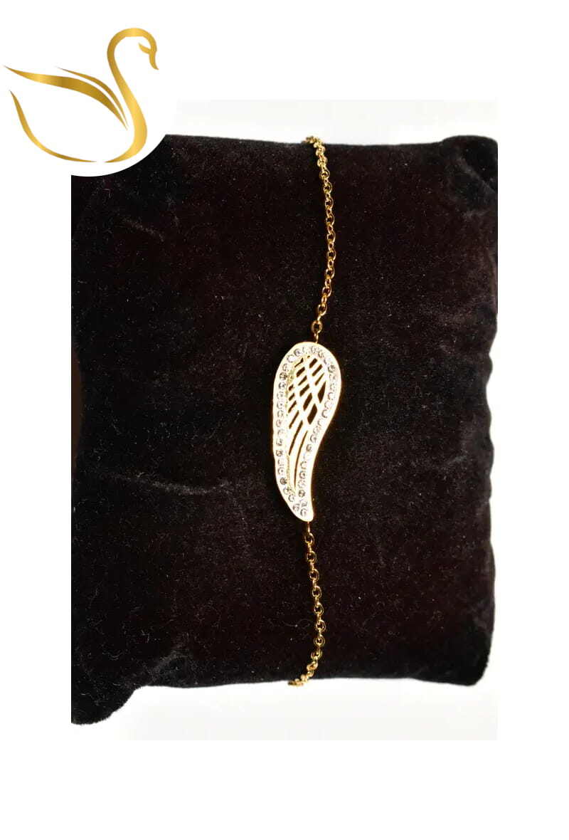 Grossiste Emma Fantaisies - Bracelet aile d'ange Or