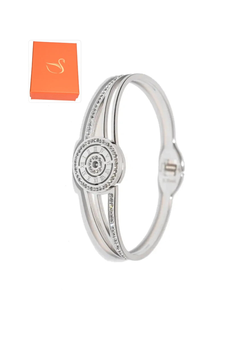 Wholesaler Emma Fantaisies - Gift box with Roman numeral bangle