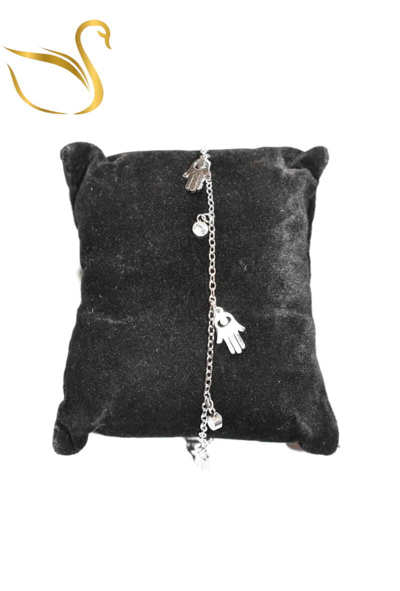 Grossiste Emma Fantaisies - Bracelet main de Fatma Argent
