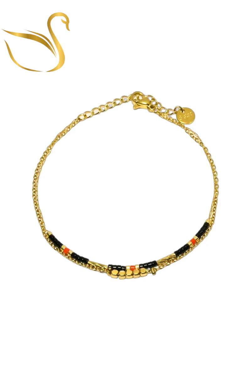 Grossiste Emma Fantaisies - Bracelet double rangs