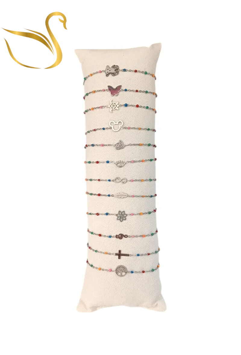Grossiste Emma Fantaisies - Bracelet en lot avec présentoir Or
