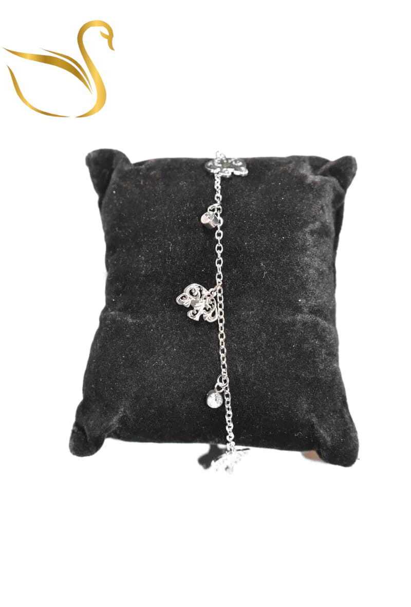 Grossiste Emma Fantaisies - Bracelet éléphant Argent