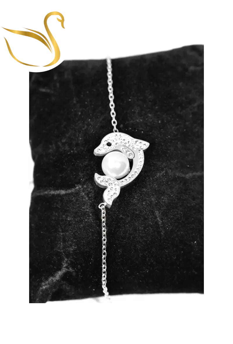 Grossiste Emma Fantaisies - Bracelet dauphin Argent