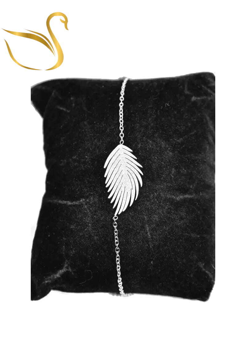 Grossiste Emma Fantaisies - Bracelet feuille de la vie Argent