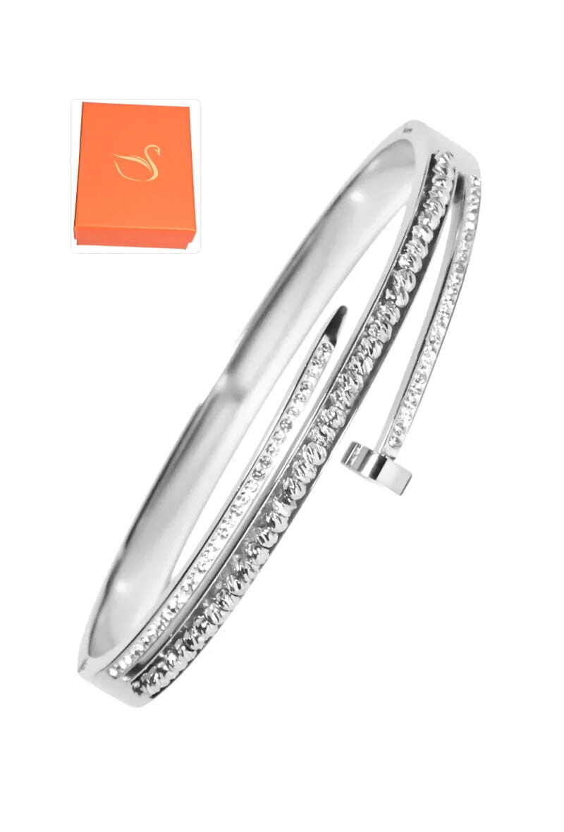 Grossiste Emma Fantaisies - Coffret cadeaux jonc jonc Argent