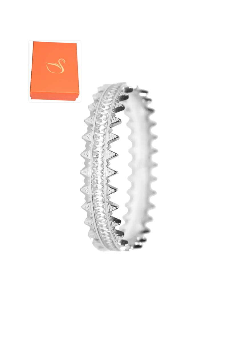 Grossiste Emma Fantaisies - Coffret cadeaux jonc bracelet Argent