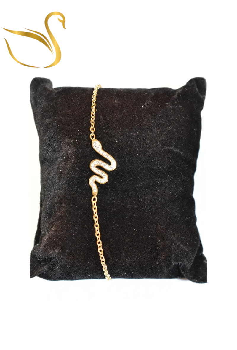 Grossiste Emma Fantaisies - Bracelet serpent Or