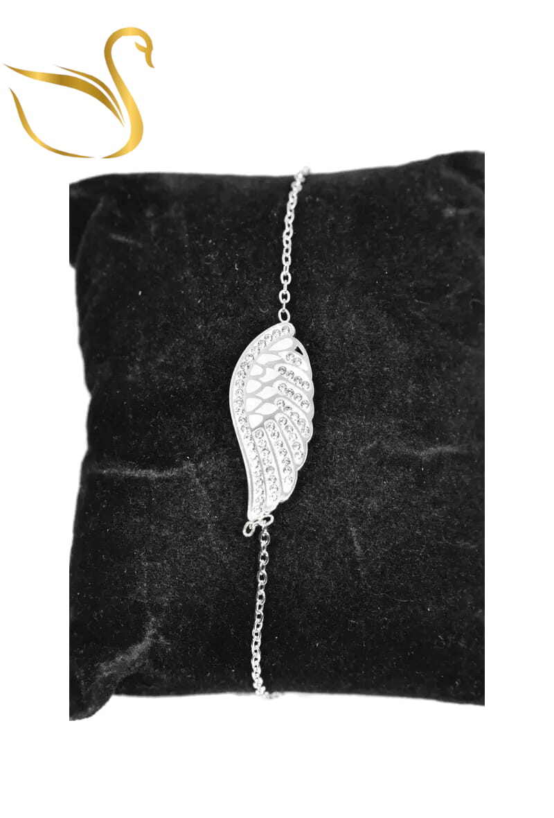 Grossiste Emma Fantaisies - Bracelet aile Argent