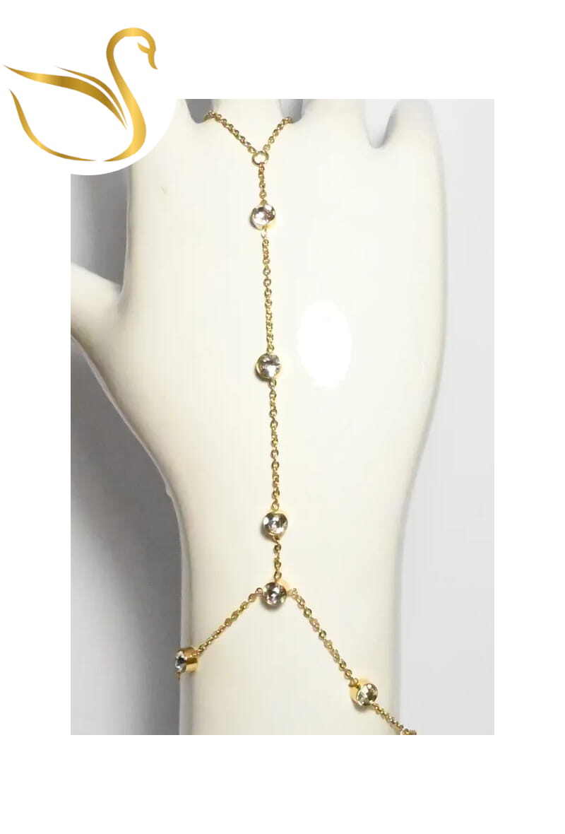 Grossiste Emma Fantaisies - Bracelet chaîne de main Or