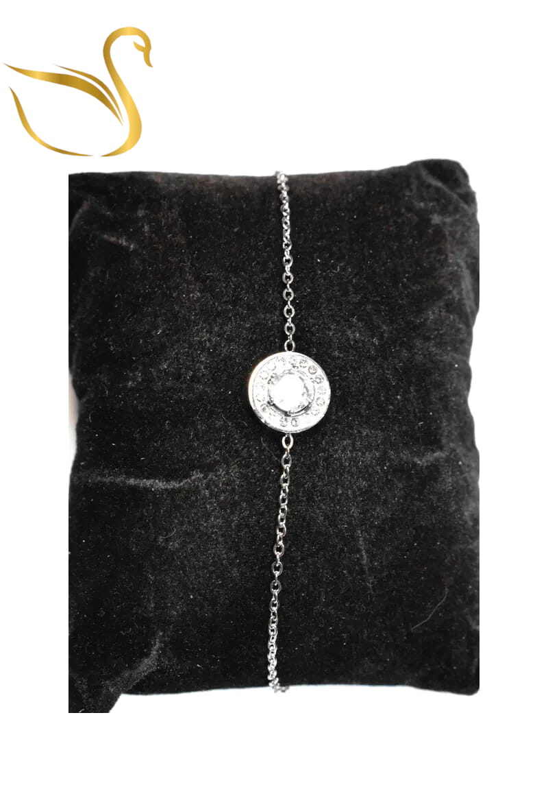 Grossiste Emma Fantaisies - Bracelet rond Argent