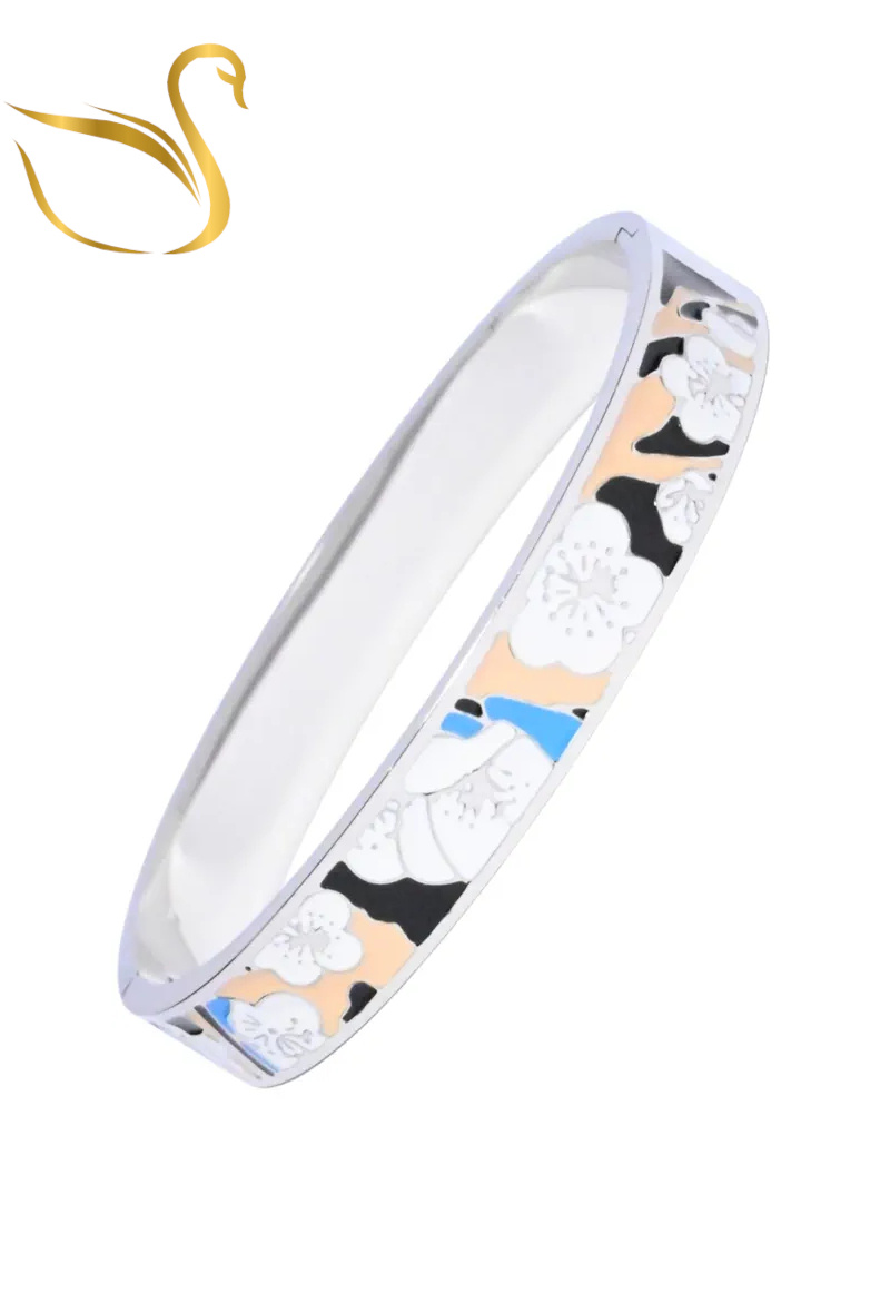 Grossista Emma Fantaisies - Bracciale thailandese colorato in argento